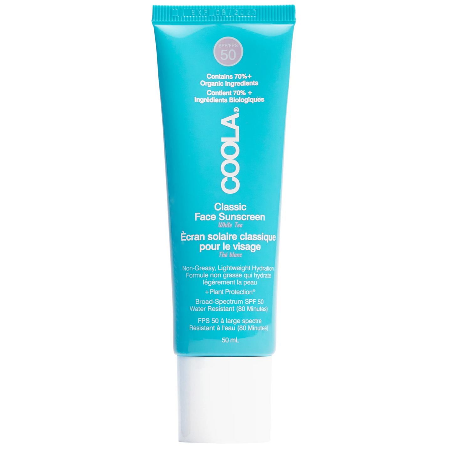 Classic Face Lotion White Tea SPF 50 - COOLA
